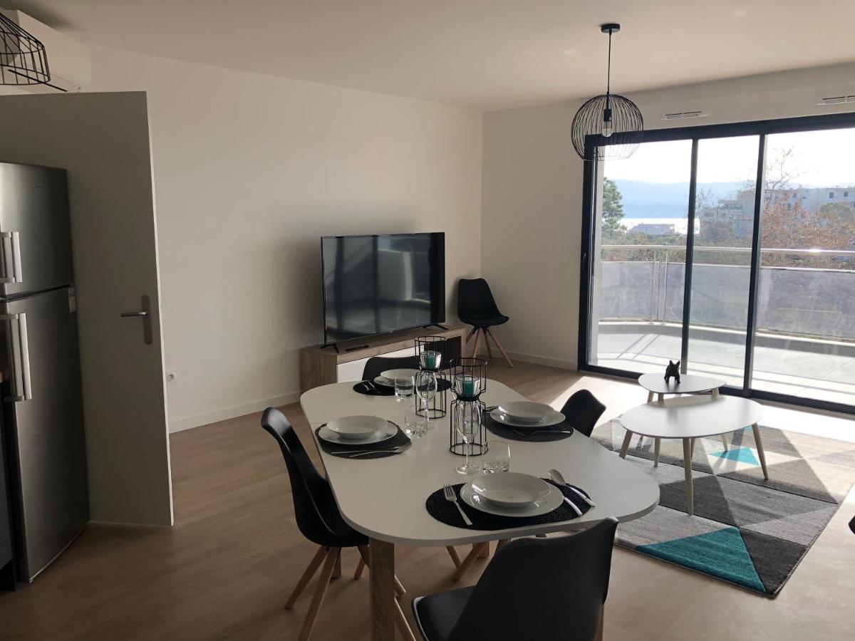 Bel Appartement F3 Vue Sur Le Golfe D'Ajaccio Ajaccio  Eksteriør bilde